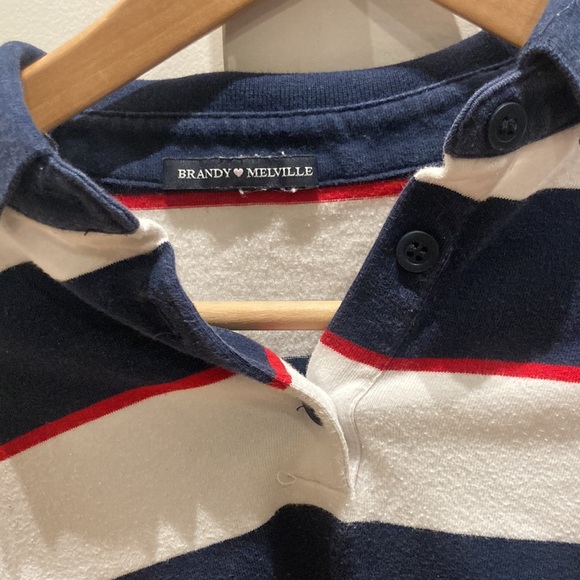 Brandy Melville cropped polo - Picture 3 of 4
